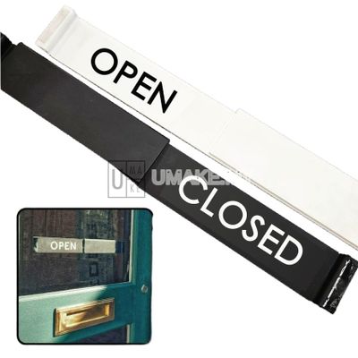 Minimalist Open/Close Acrylic Sign