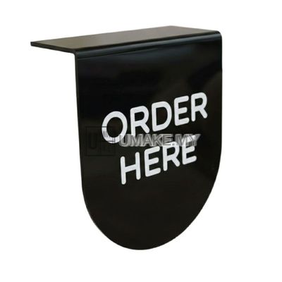 Acrylic Counter Direction Sign