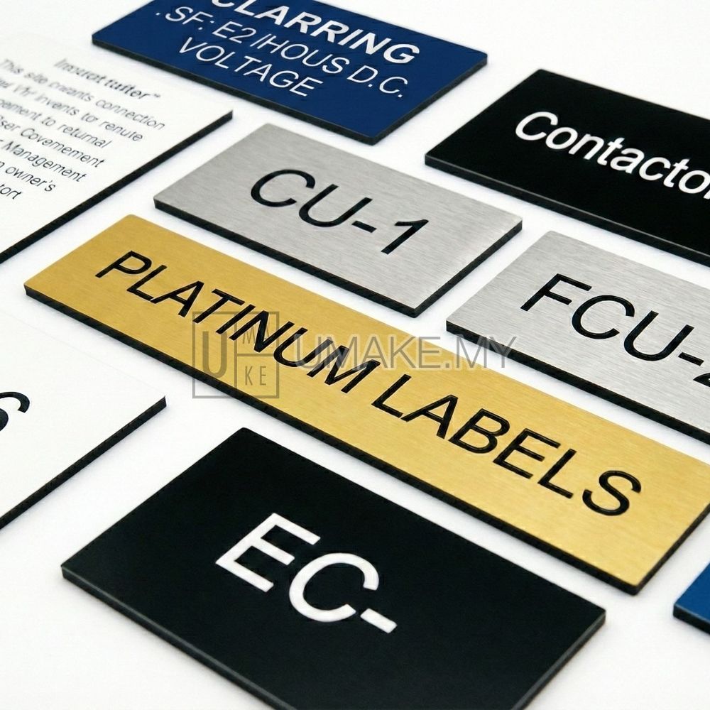 Traffolyte Label Sign - Product Image 1
