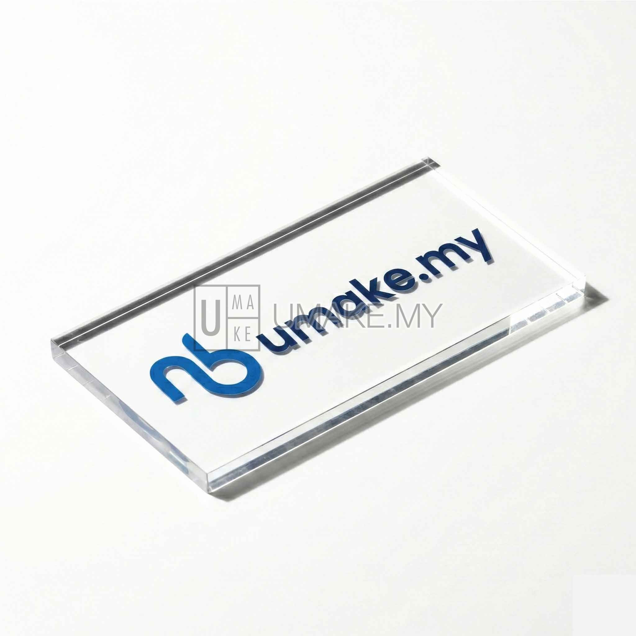 Reverse UV Print Acrylic Signage - Product Image 3