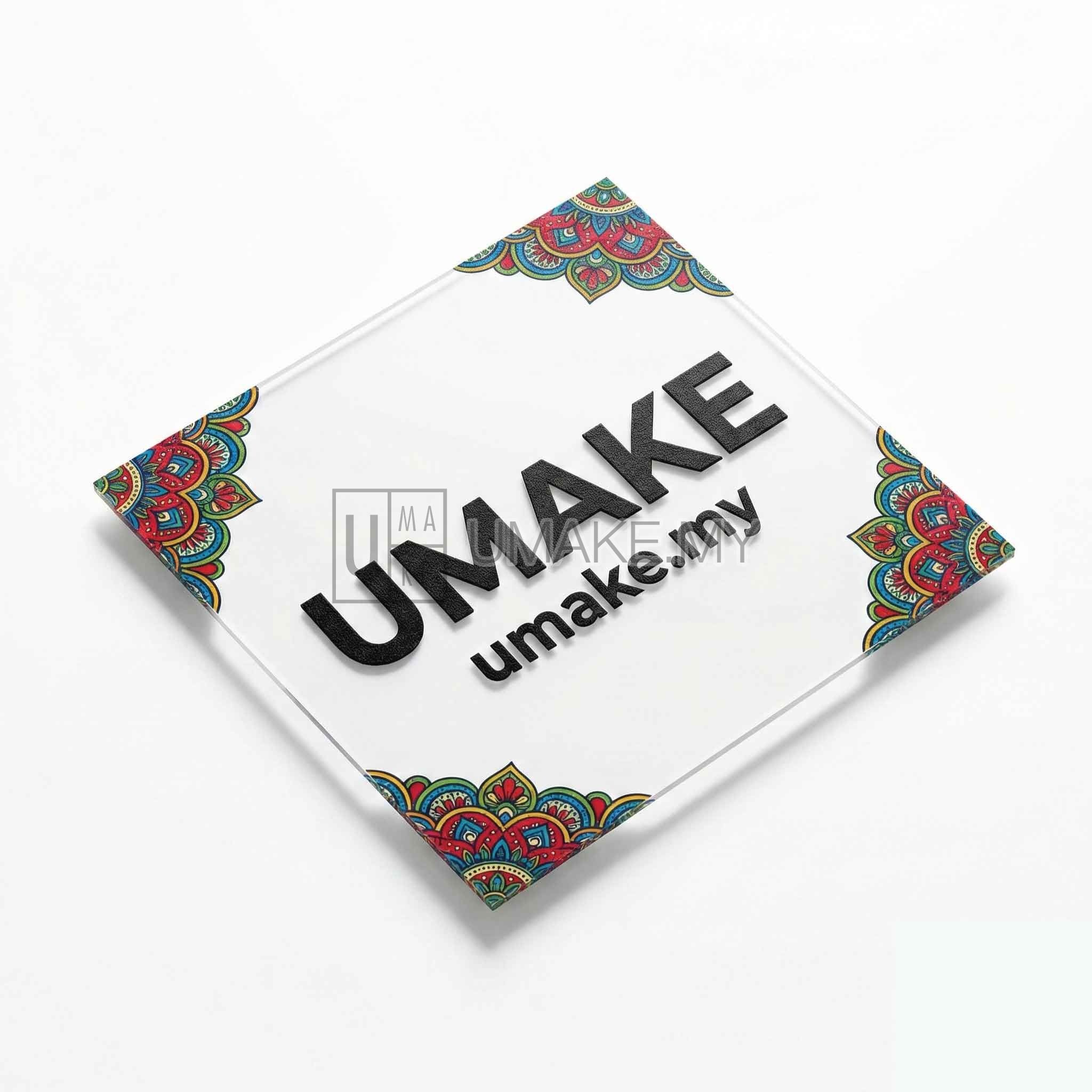 Direct UV Print Acrylic Signage - Product Image 1