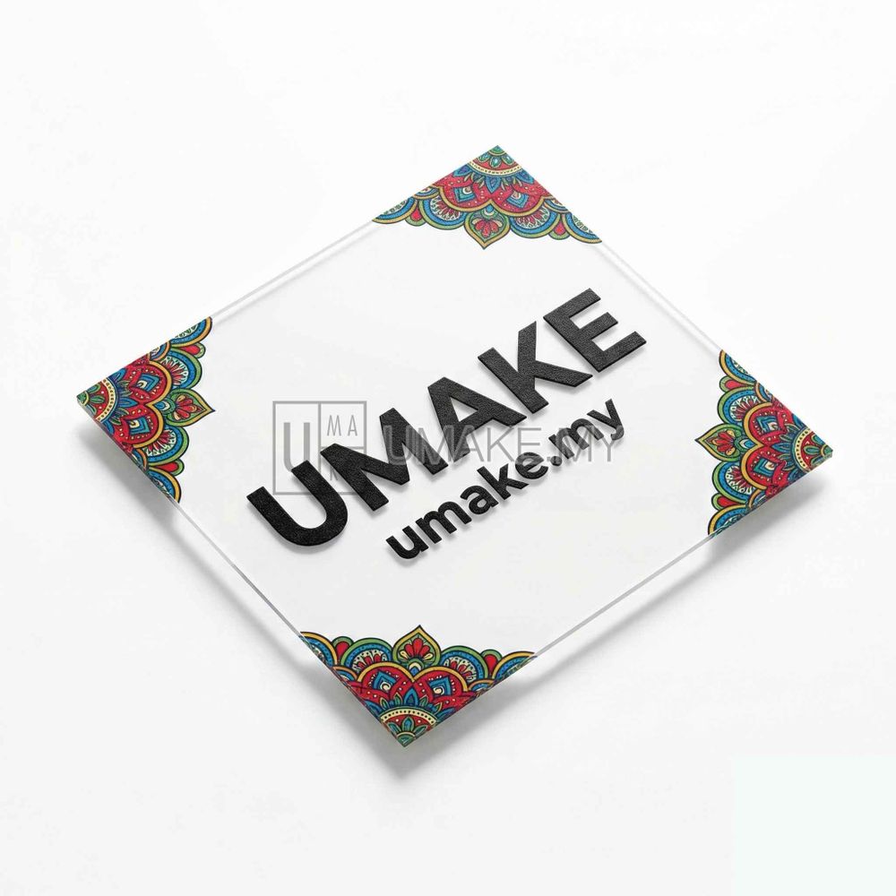 Direct UV Print Acrylic Signage - Product Image 1