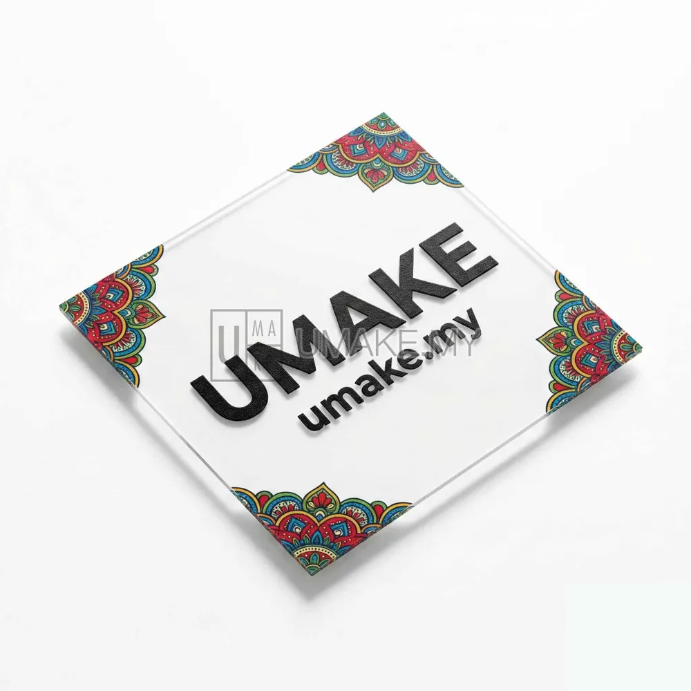 Direct UV Print Acrylic Signage - Product Image 1