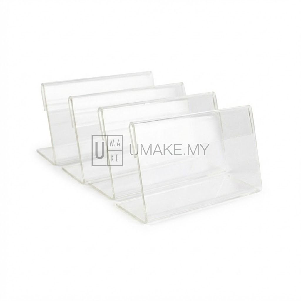Acrylic Mini Display Stand L shape (Custom Size available)