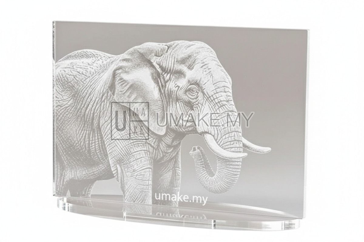 Laser Engraved Acrylic Signage with Wordings or Image