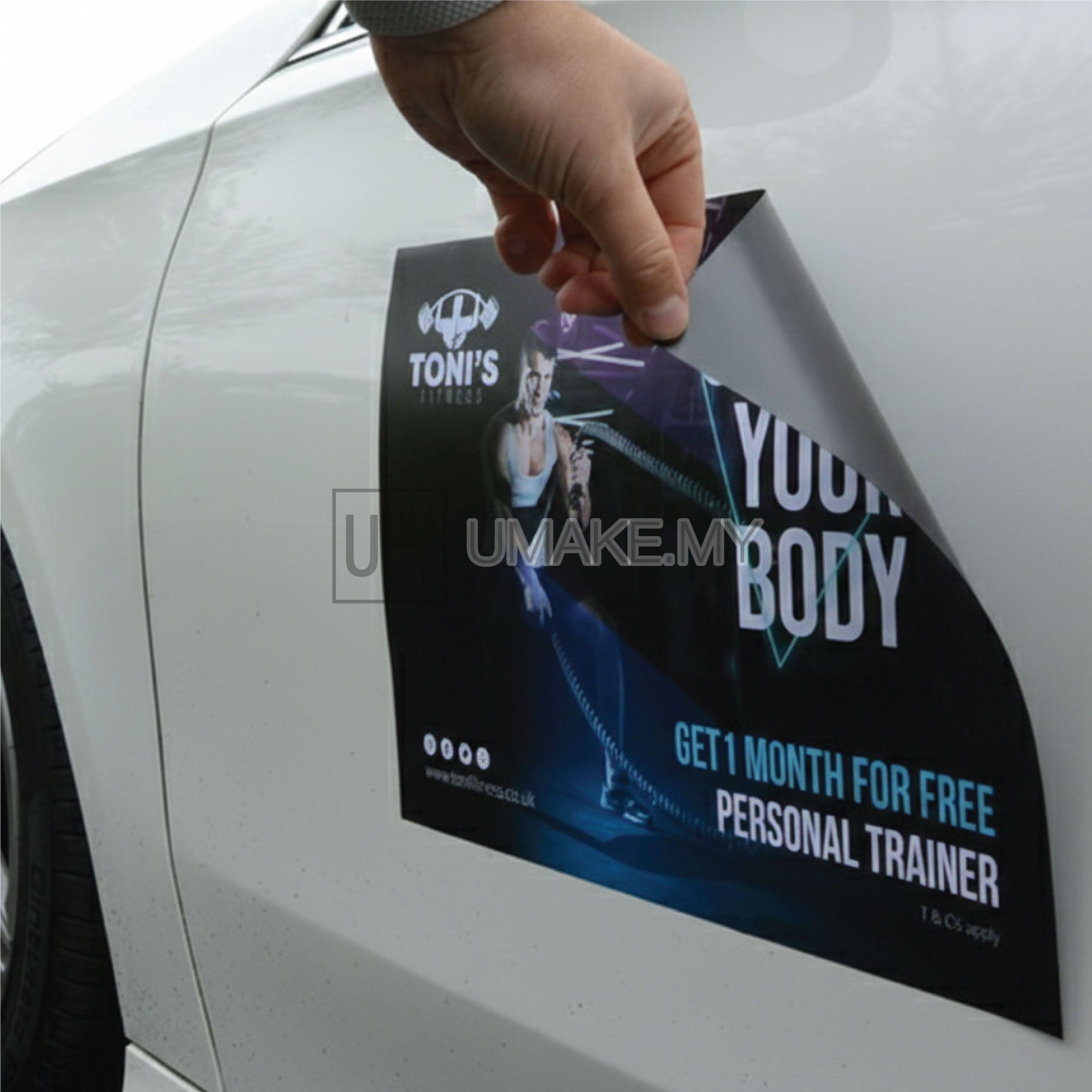 Custom Car Decor magnetic sheet