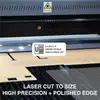 Black Acrylic Sheet (Custom Cut) view 3