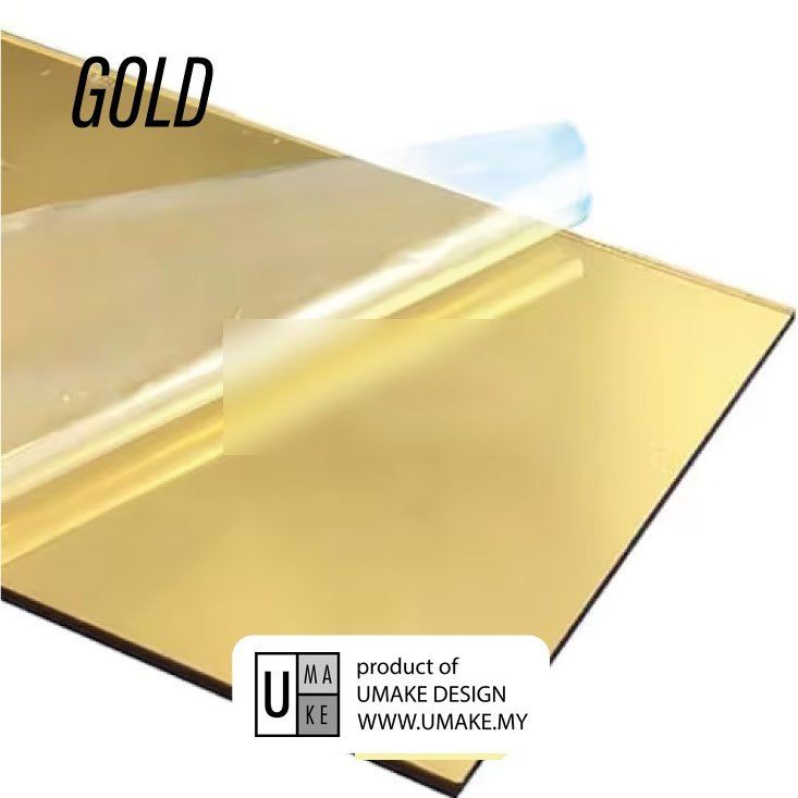 Mirror Acrylic Sheet 2mm (Custom Cut)