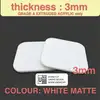 Matte White Acrylic Sheet (Custom Cut) view 2