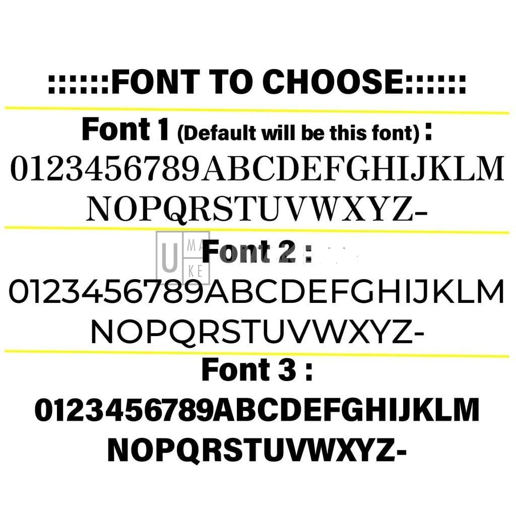 Custom 3D Acrylic House Number Plate