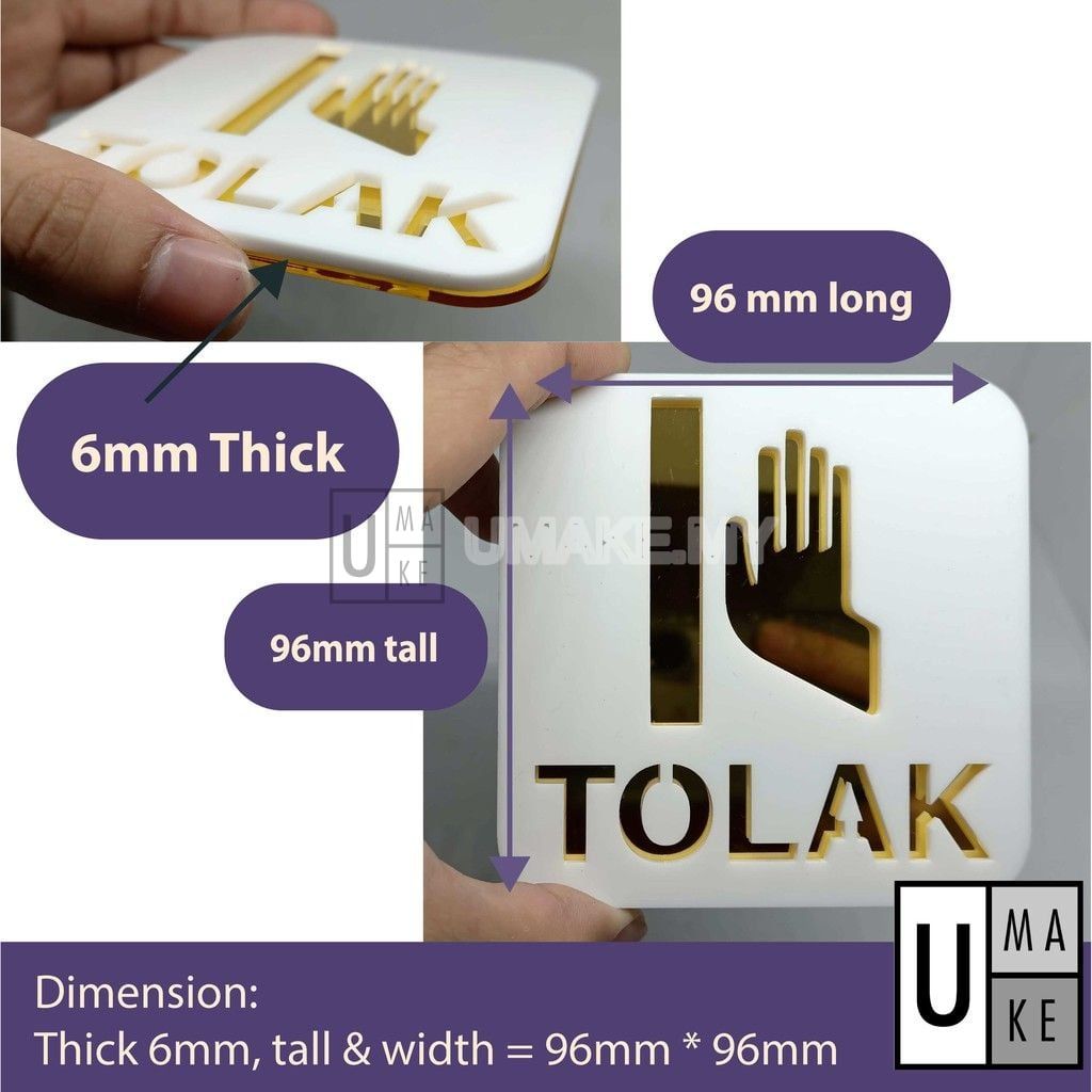 Premium Push Pull Door Sign