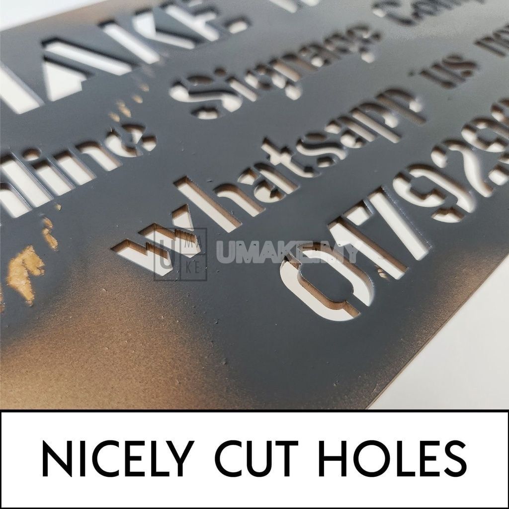 Reusable Spray Paint Stencil Board