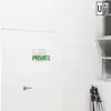 Green Acrylic House Number Digit view 3