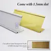 L-Shape Aluminium Desk Name Plaque view 3