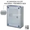 Aluminium Wall-Mounted Mailbox view 2