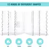 Acrylic Cake Scraper Set (6 Patterns) view 3