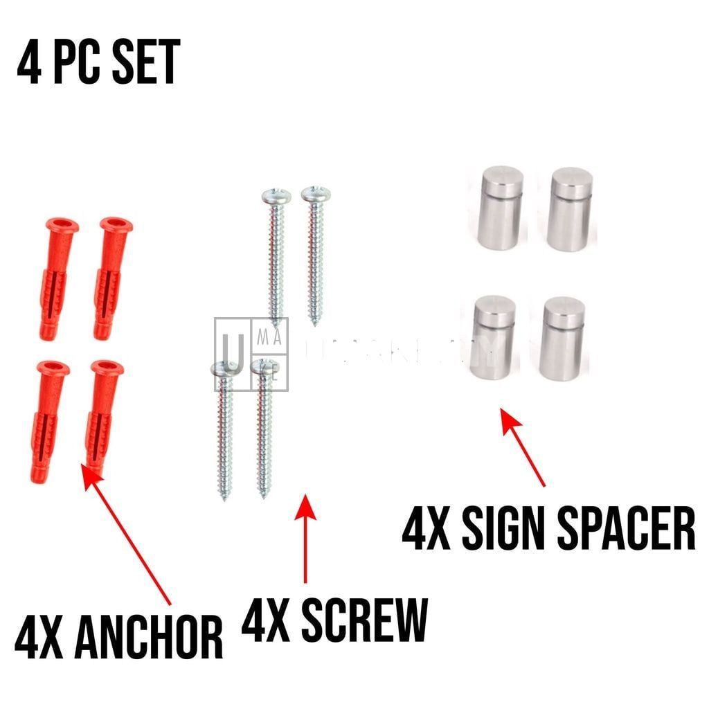 Spacer & Screw Installation Set
