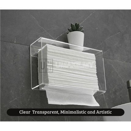 Acrylic Toilet Tissue Roll Holder