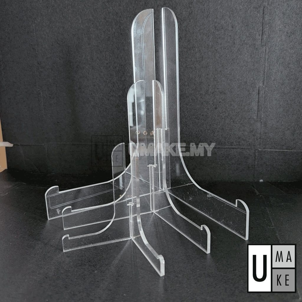 Transparent Acrylic Easel Stand