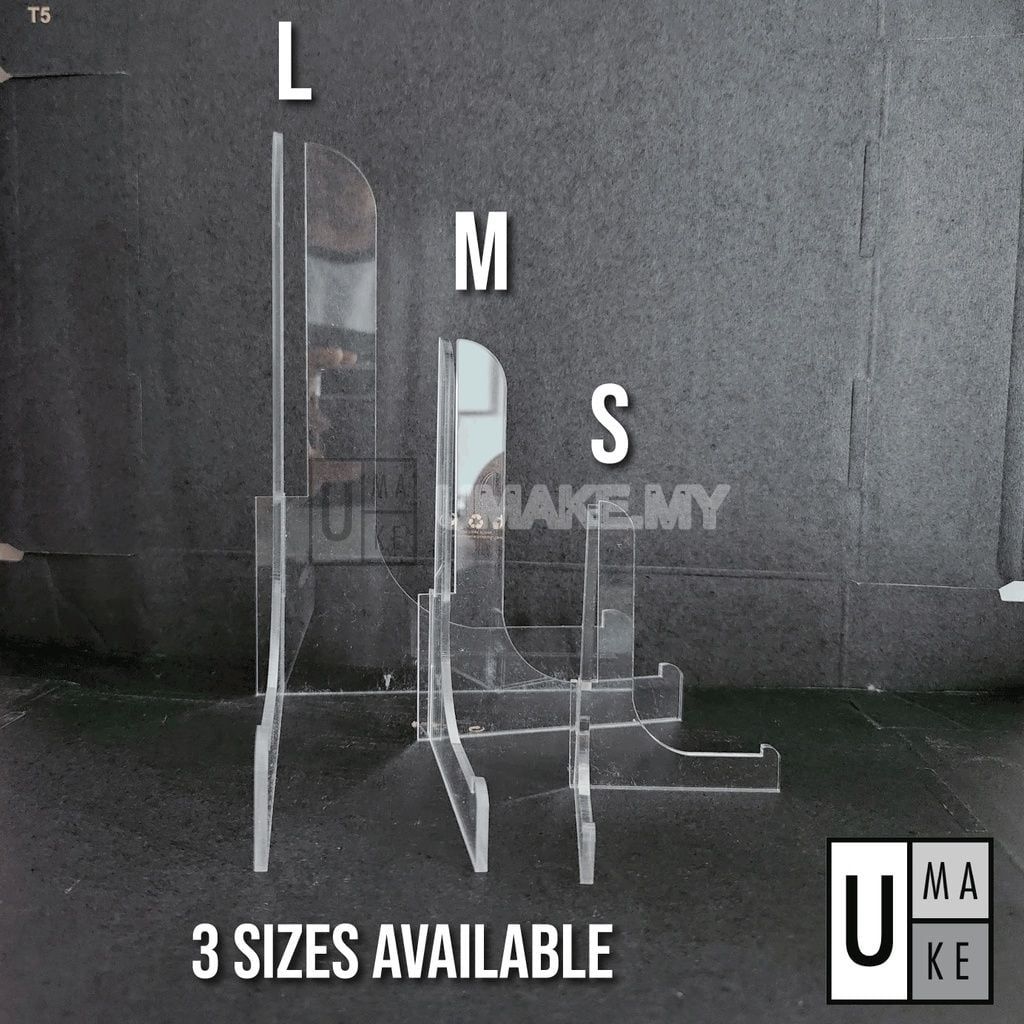 Transparent Acrylic Easel Stand