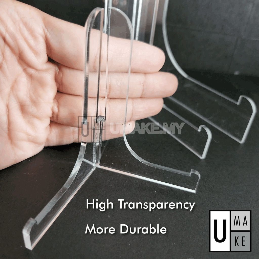 Transparent Acrylic Easel Stand