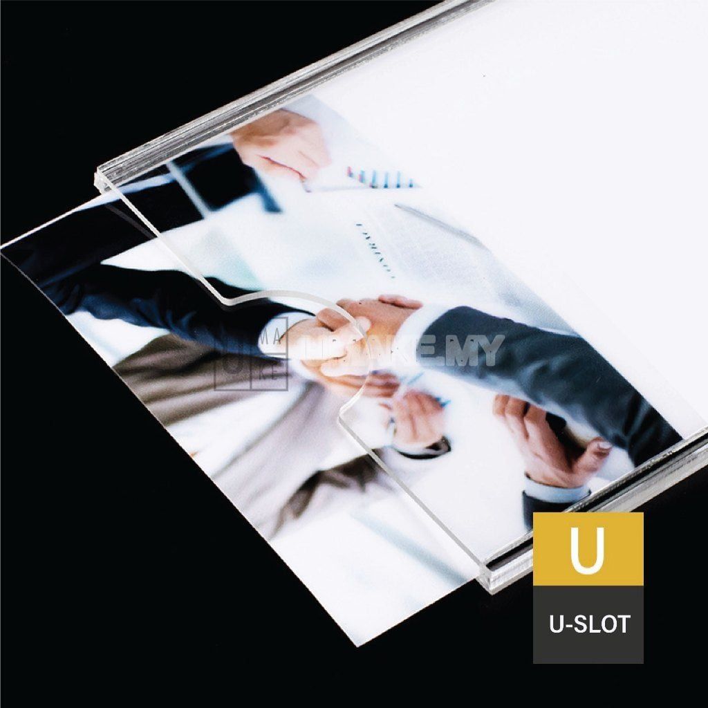 Acrylic Wall Display Frame (Slot-In)