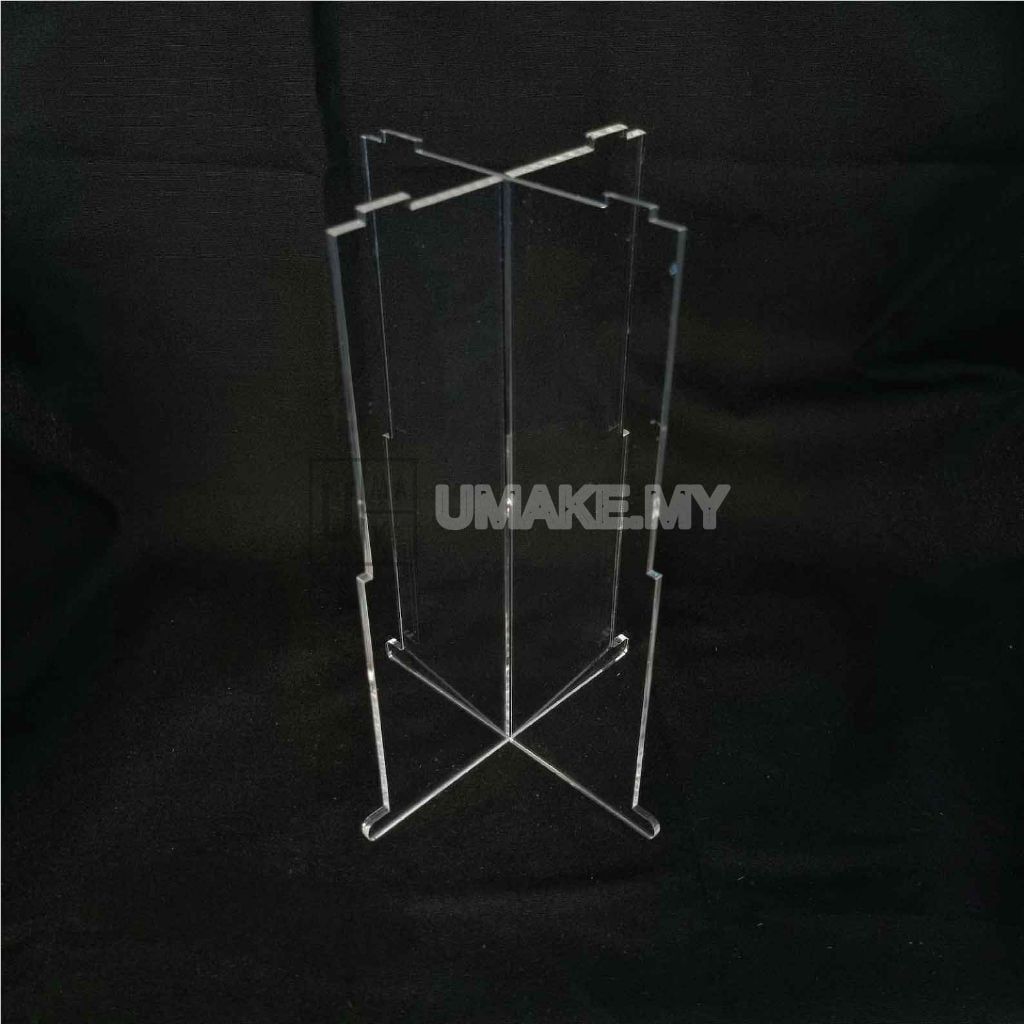 4-Tier Acrylic Round Cake Stand