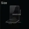 Acrylic L-Shaped Bookends (Pair) view 3