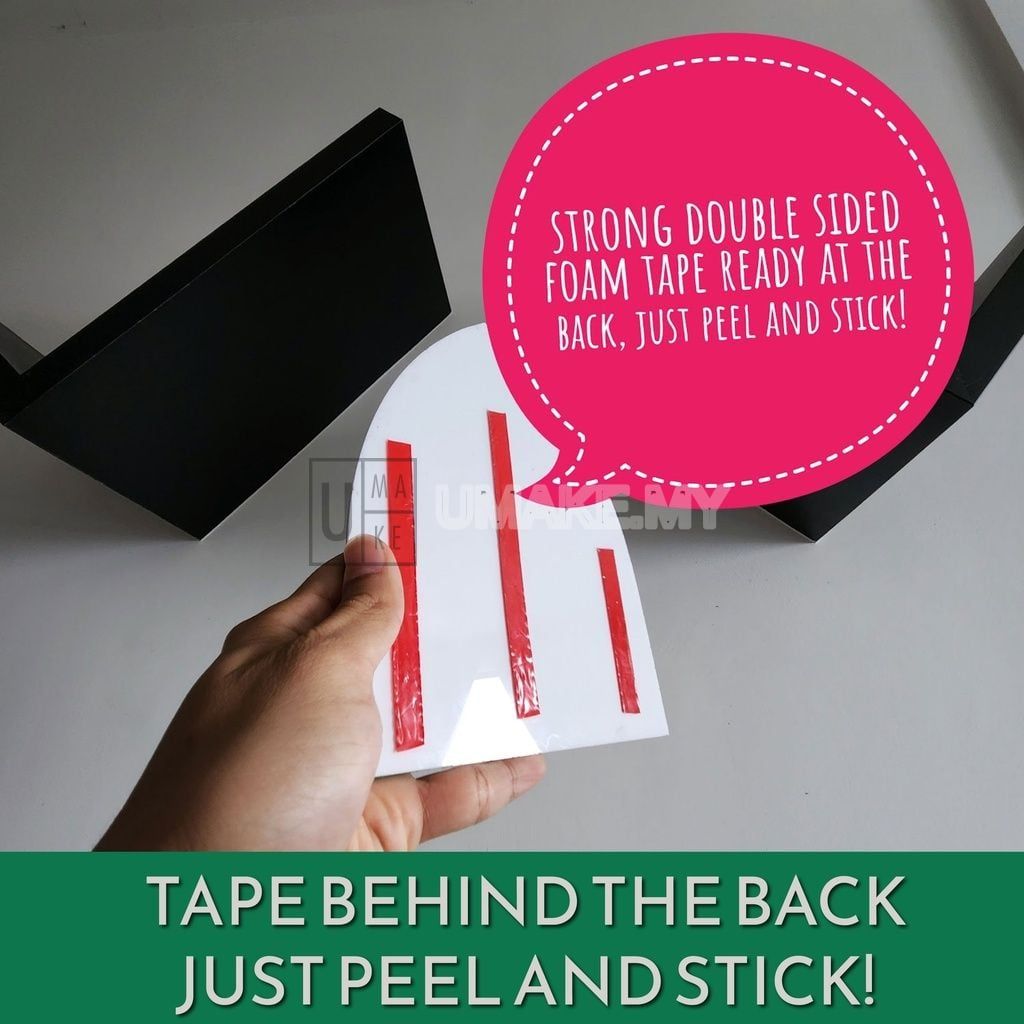 Acrylic Qibla Direction Sign