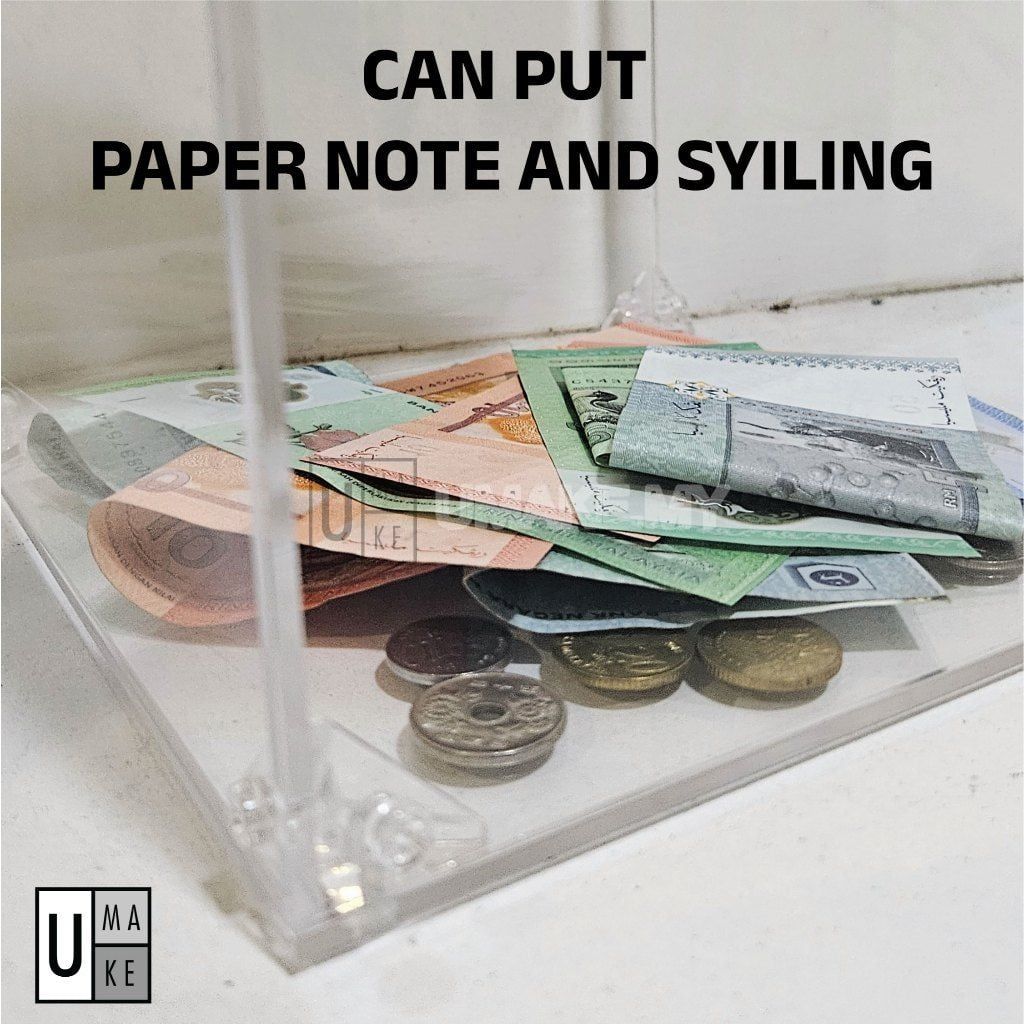 Acrylic Donation / Tip Box (DIY)