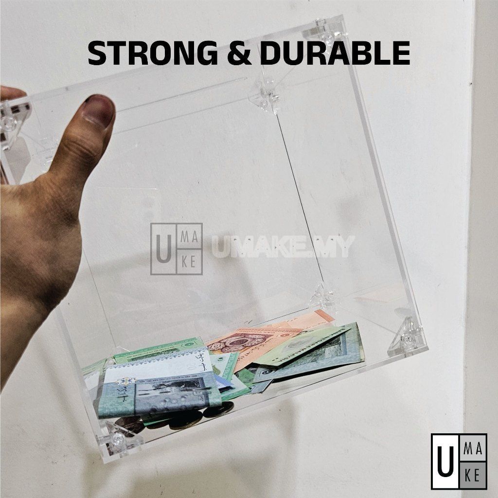 Acrylic Donation / Tip Box (DIY)