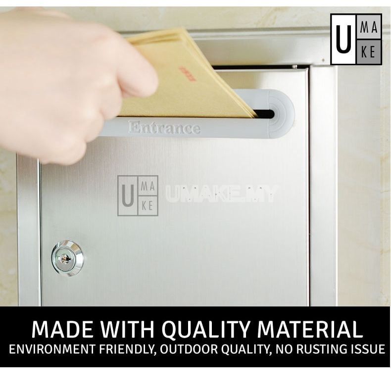 304 Stainless Steel Letterbox with Lock