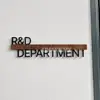 Gold Acrylic House Number Plate view 3