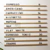 Interchangeable Acrylic Letter Menu Board view 2