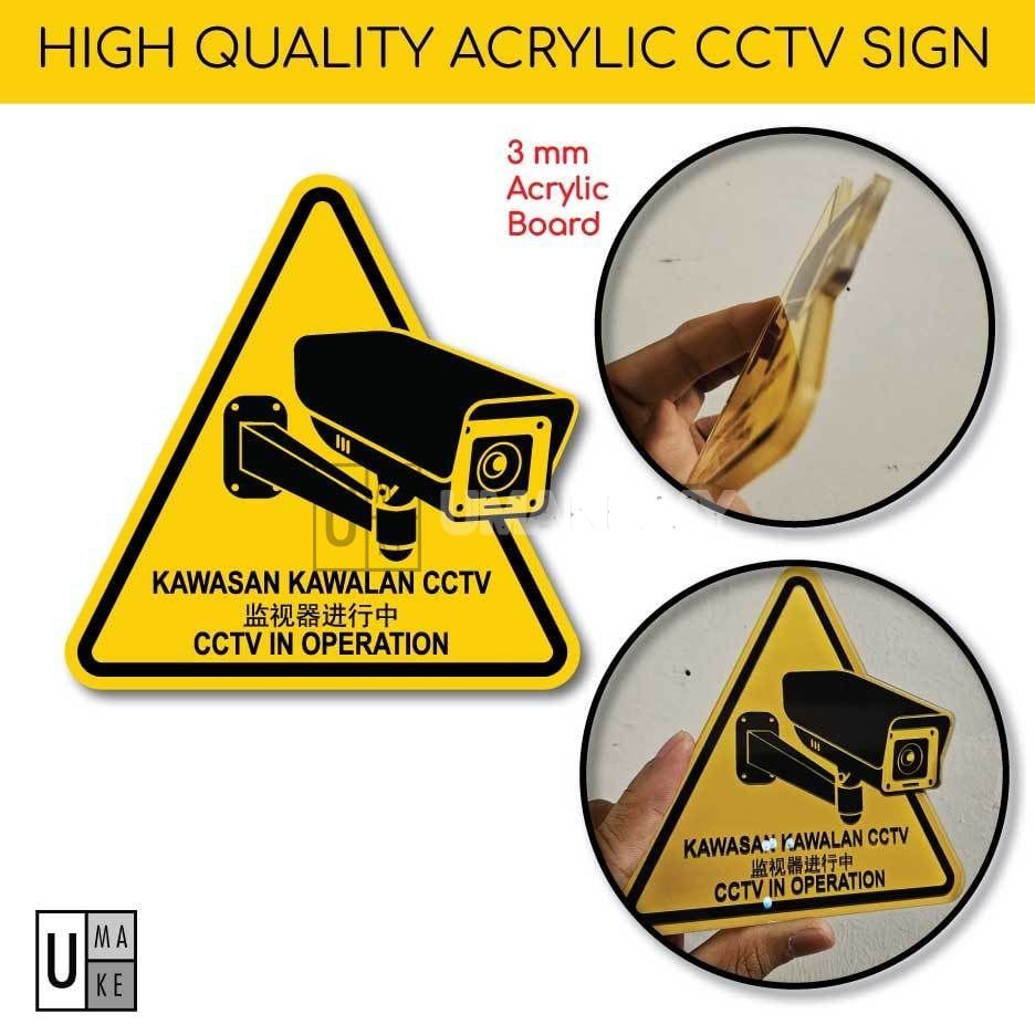 CCTV In Operation Sign