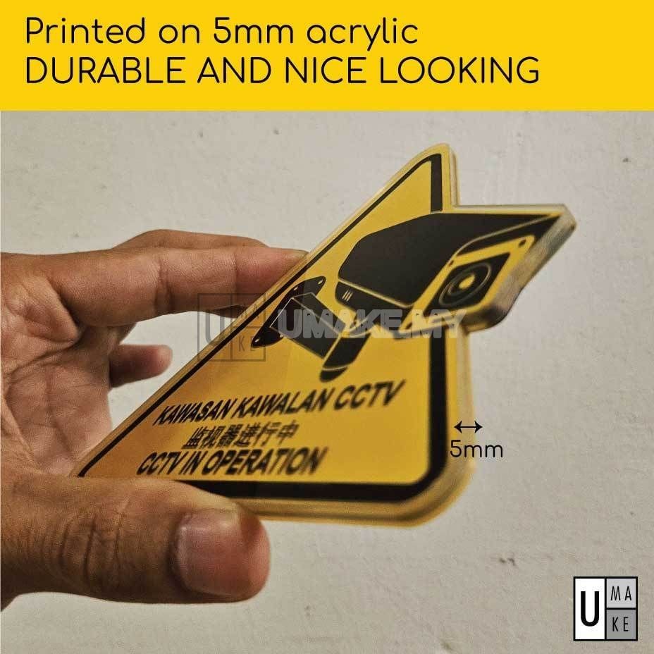 CCTV In Operation Sign