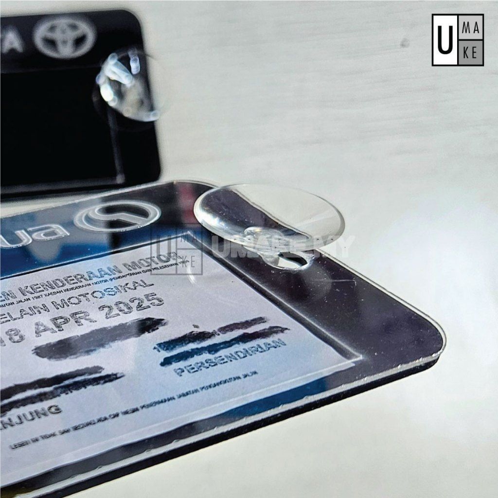 Acrylic Road Tax Holder (2024 New Size)