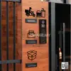 Minimalist Acrylic Outdoor Sign (Delivery / Food / Parcel) view 2