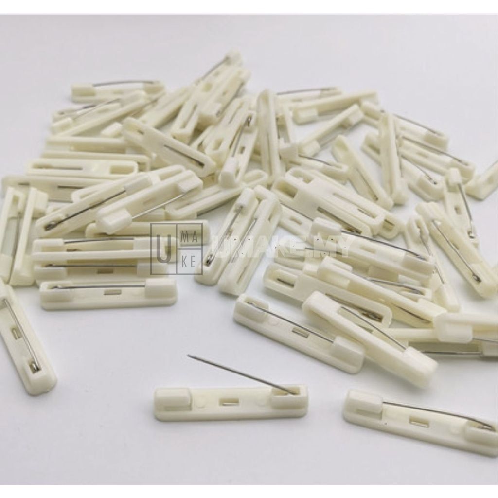 Name Tag Pin Back (Single, No Tape)