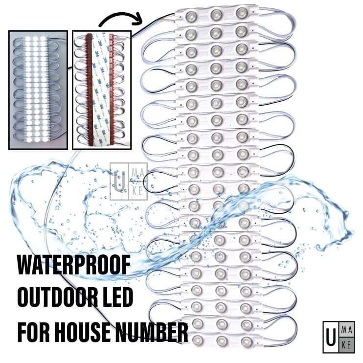 LED Module Kit for House Number Plate