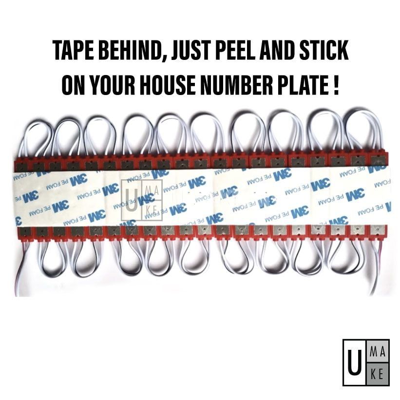 LED Module Kit for House Number Plate