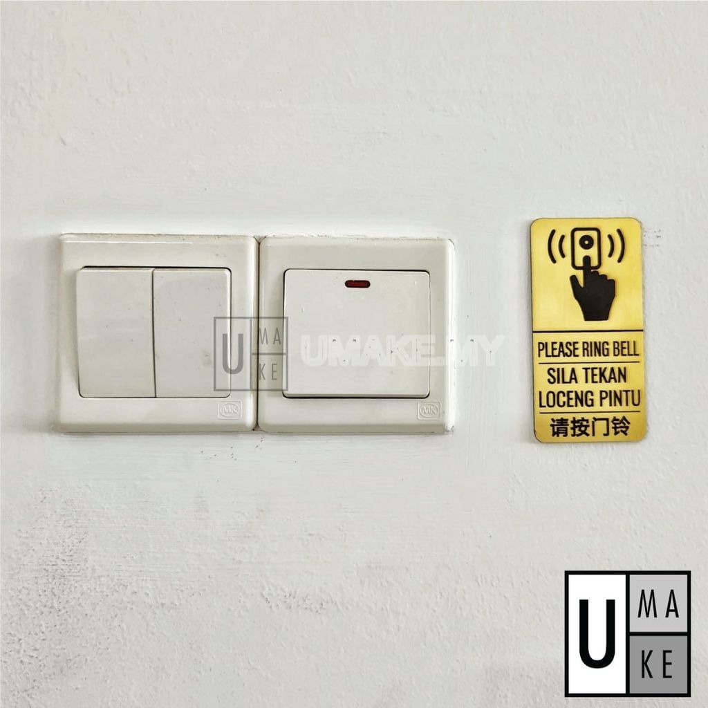 Please Ring the Bell Door Sign