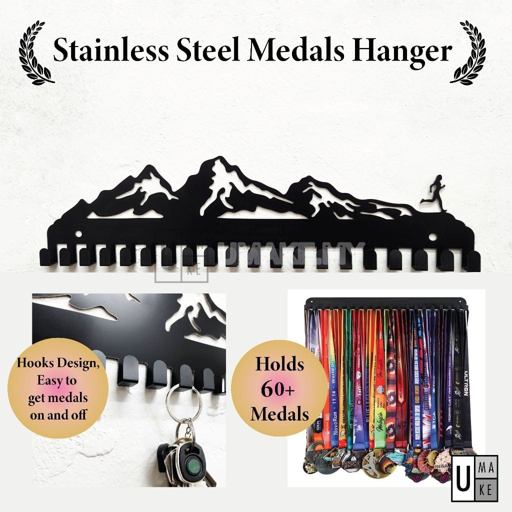 Stainless Steel Medal Hanger Rack