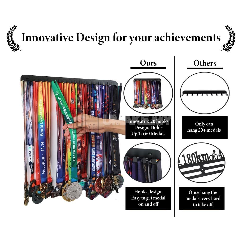 Stainless Steel Medal Hanger Rack