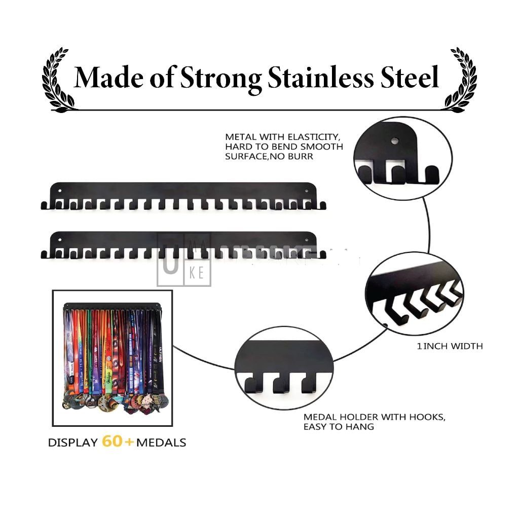 Stainless Steel Medal Hanger Rack