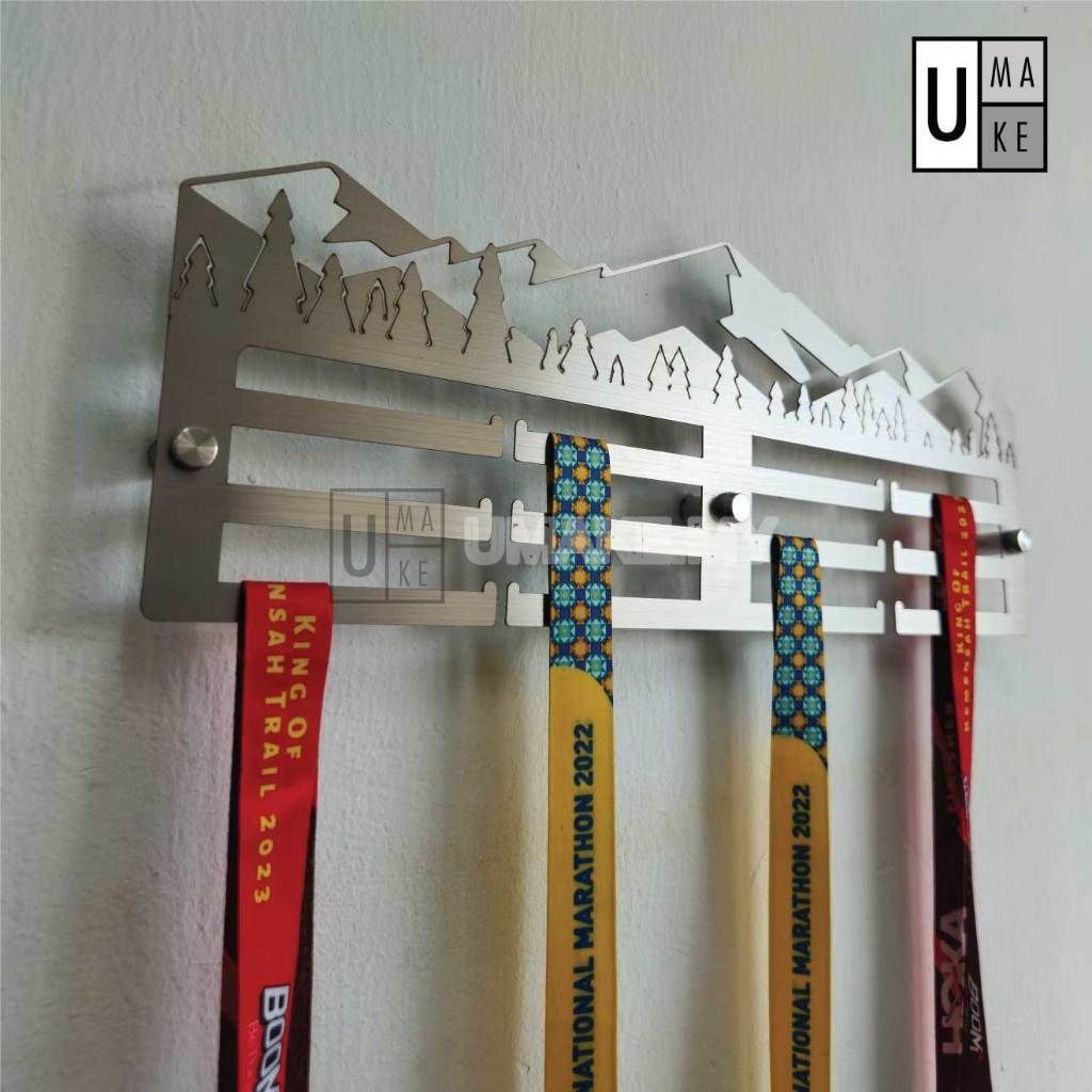3-Tier Stainless Steel Medal Hanger