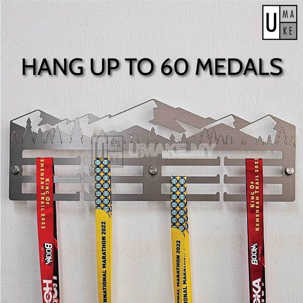 3-Tier Stainless Steel Medal Hanger