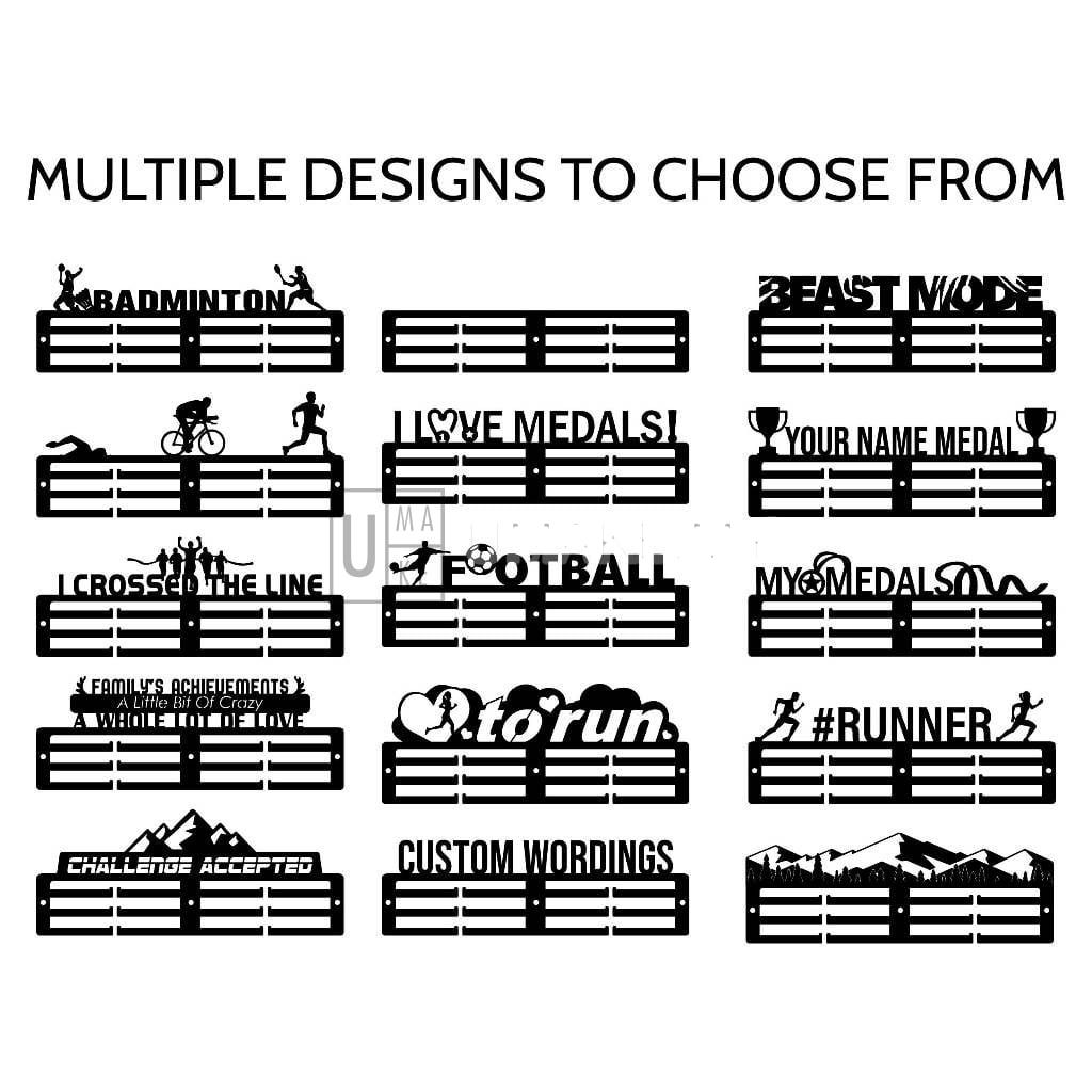 3-Tier Stainless Steel Medal Hanger