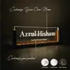 LED Desk Name Plate (Acrylic + Wood) view 2
