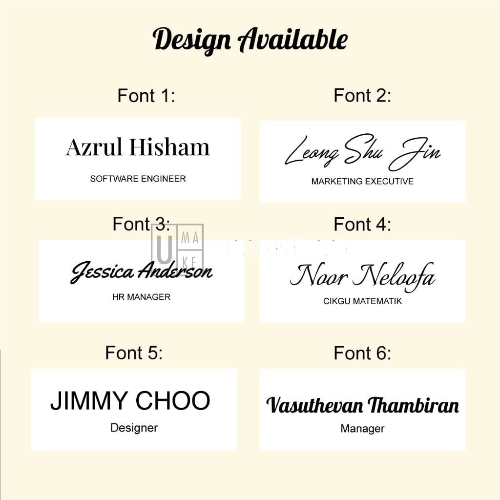 LED Desk Name Plate (Acrylic + Wood)